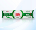Fairy Power Floor Cleaning Wipes – Active Oxygen & White Soap Scent – 50 Wipes