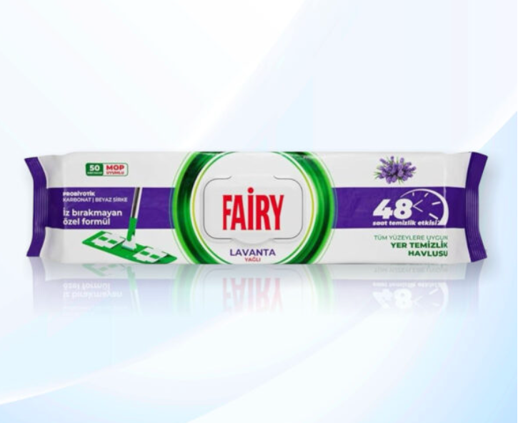 Fairy Floor Cleaning Wipes – Lavender Scent – 50 Wipes